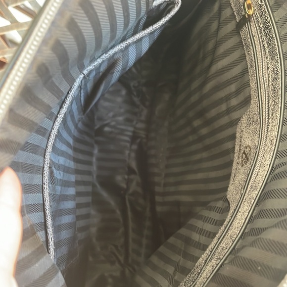 Christian Lacroix Grey Hobo Style Purse - Picture 14 of 16